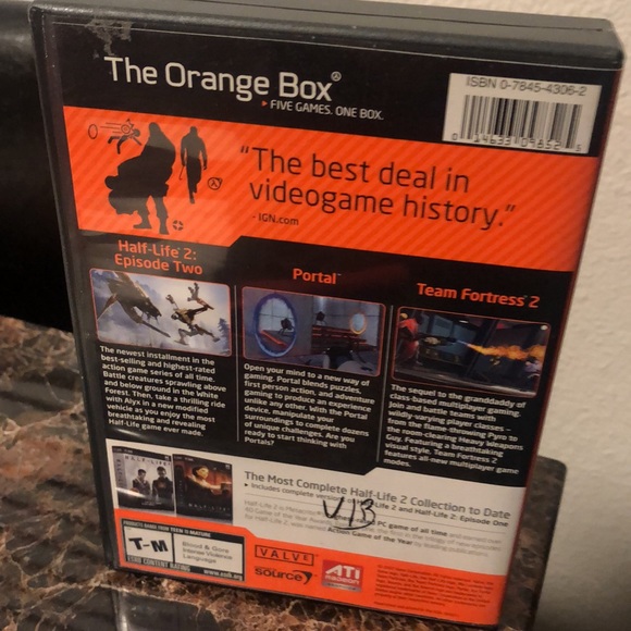 The Orange Box Half-Life 2: Episode Two Team Fortress 2 & include Episode One - Picture 6 of 8